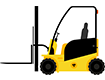 RenTRUST forklift on rent